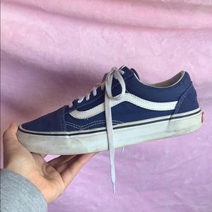 Blue Old Skool Vans